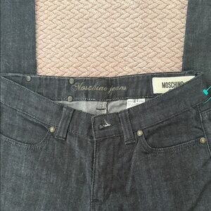 Moschino Women’s Dark black Straight Jeans